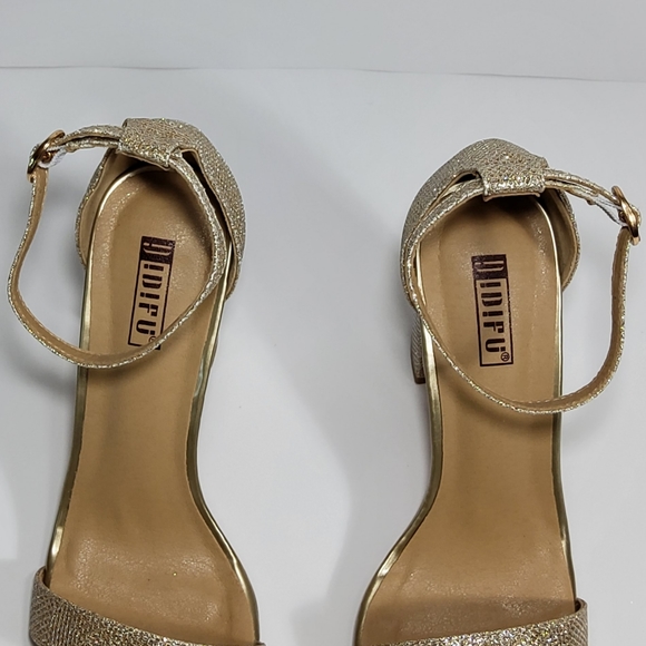 IDIFU Women's IN4 Cookie-HI Chunky High Heel Sandals Open Toe Ankle Strap - Picture 7 of 10